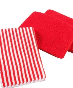 3 Torchons microfibre Collection Cuistot - Rouge
