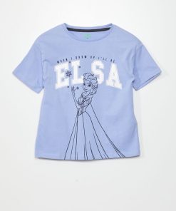 Tee-shirt 'DS' - Bleu
