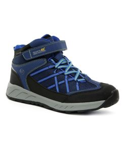 Regatta - Chaussures montantes de marche SAMARIS - Bleu Bleu