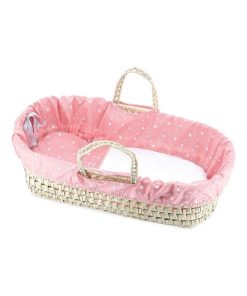 Couffin avec garnissage : Corail étoilé : 50 cm - N/A