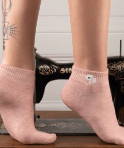 Chaussettes En Coton Animaux Rigolos- Sockup- 35-43 - Rose