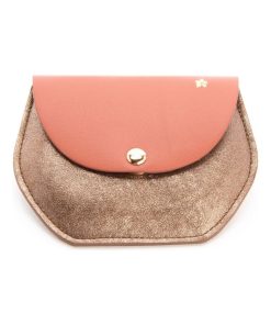 Porte monnaie the best nounou - Orange corail