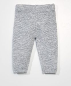 Pantalon en tricot - Gris