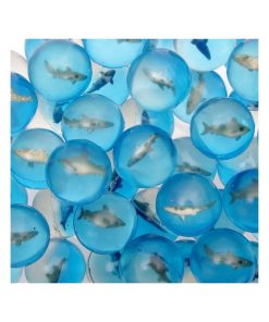 1 Balle rebondissante 3D Requin - N/A