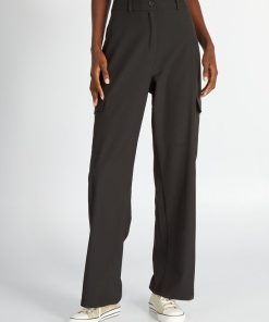 Pantalon avec poches à rabat - noir