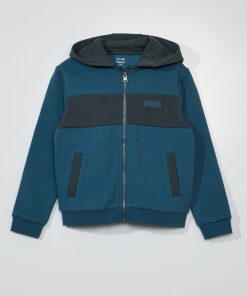 Sweat à capuche - Bleu