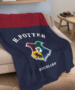 Plaid 'Harry Potter' - Marine