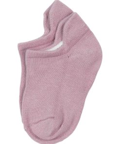 Chaussettes enfant en coton - Vieux rose