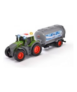Tracteur Fendt avec remorque à lait - N/A