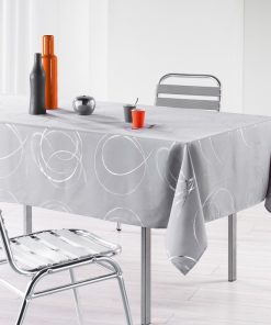 Nappe metallise Collection Bully - Gris