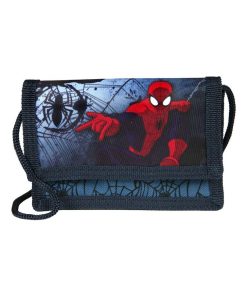 SPIDERMAN porte-monnaies Ultimate Spider-Man - Bleu