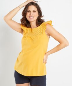Blouse grossesse - Jaune