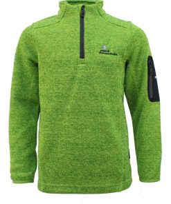 Sweat polaire garçon ECYPA - Vert