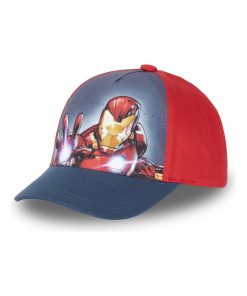 Casquette garçon Marvel Iron Man Marvel - Rouge