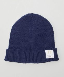 Bonnet en maille - Paris 2024 - Bleu