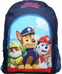 Sac à dos 37 cm avec poche Pat'Patrouille Bleu Bagtrotter - Bleu