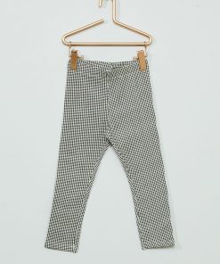 Legging long fantaisie - pieds de poule