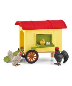 Figurines Farm World : Poulailler mobile - N/A