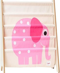 Bibliothèque En Tissu Eléphant - Rose