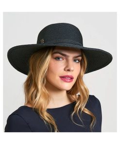 Chapeau souple/capeline Jurere Preto / UV Line - Noir