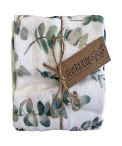 Maxi Lange Couverture En Viscose De Bambou, Eucalyptus - N/A