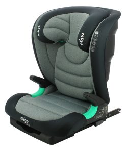 Siège Auto Isize Oslo 100-150 Cm - Protection Latérale - Têtière Ajustable - Noir