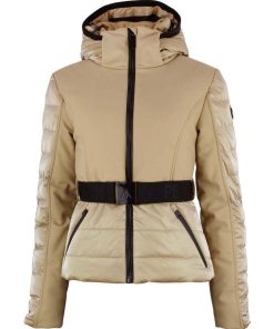 Blouson de ski femme ALYON - Doré/or