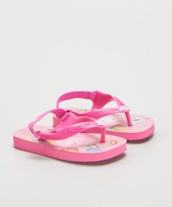 Tong par bride de maintien 'Peppa Pig' - Rose