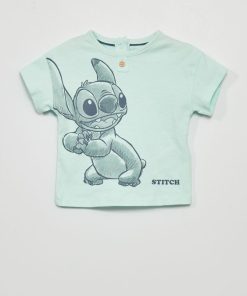 T-shirt 'DS' - Bleu clair