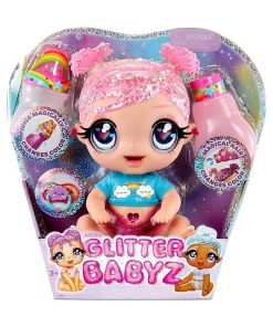 Glitter Babyz Poupée Rose Arc-en-ciel - N/A