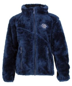Veste polaire fille FARIANE - Bleu marine