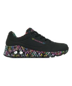 Baskets Uno Loving Love - Noir Multicolore