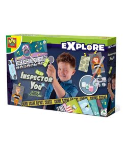Coffret explore : Inspector You : Résous cinq affaires criminelles - N/A