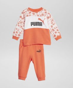 Ensemble en molleton 'Puma' - Sweat + Jogging - Orange
