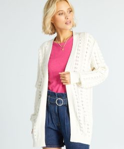 Gilet en crochet - Beige