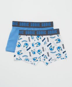Lot de 2 boxers 'Sonic' - Bleu