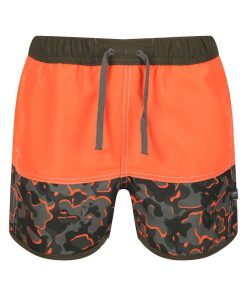 Regatta - Short de bain SERGIO - Orange mandarine