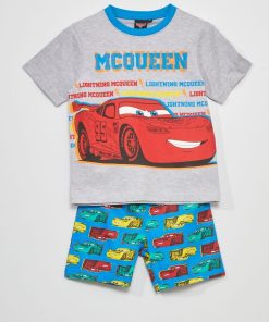 Ensemble pyjama 'Cars' - 2 pièces - gris/bleu