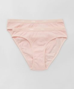 Lot de 2 culottes 'DIM' - rose