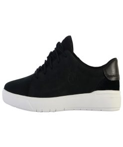 Basket Timberland Cuir Juniors Seneca Bay - Noir
