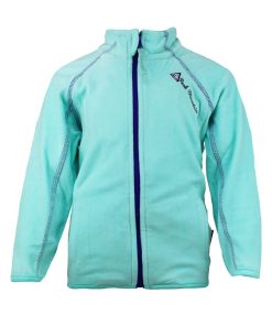 Blouson polaire fille FAFONE - Bleu turquoise