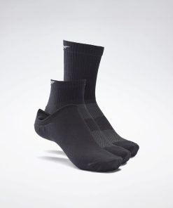 3 paires de chaussettes 'Reebok' - noir