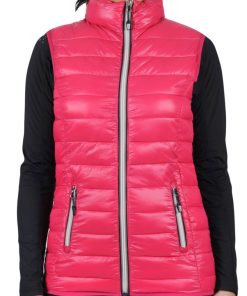 Doudoune fine sans manches femme ACOTA - Rose fushia