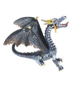 Figurine Dragon : Noir et argent - N/A