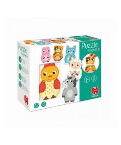 Puzzle animaux de la ferme magnétique (12 pièces) - N/A