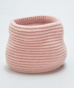 Snood côtelé - Rose