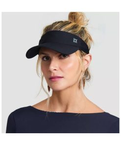 Visière Athletic Dry Preto / UV Line - Noir