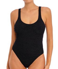 Maillot de bain 1 pièce avec armatures Ibiza waves - Noir