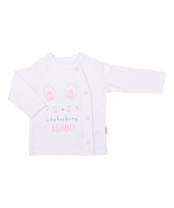 T-shirt - haut bébé mixte à manches longues, Mummy - Blanc