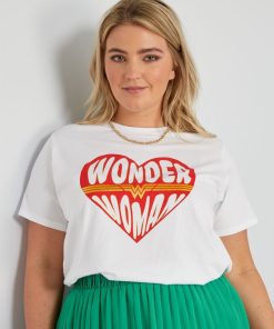 Tee-shirt 'Wonder Woman' - blanc